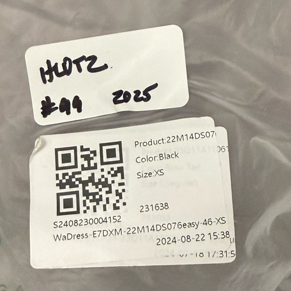 Halara Softlyzero Airy Twisted Cool Touch Activewear Dress Black Easy Peezy XS - Picture 12 of 12